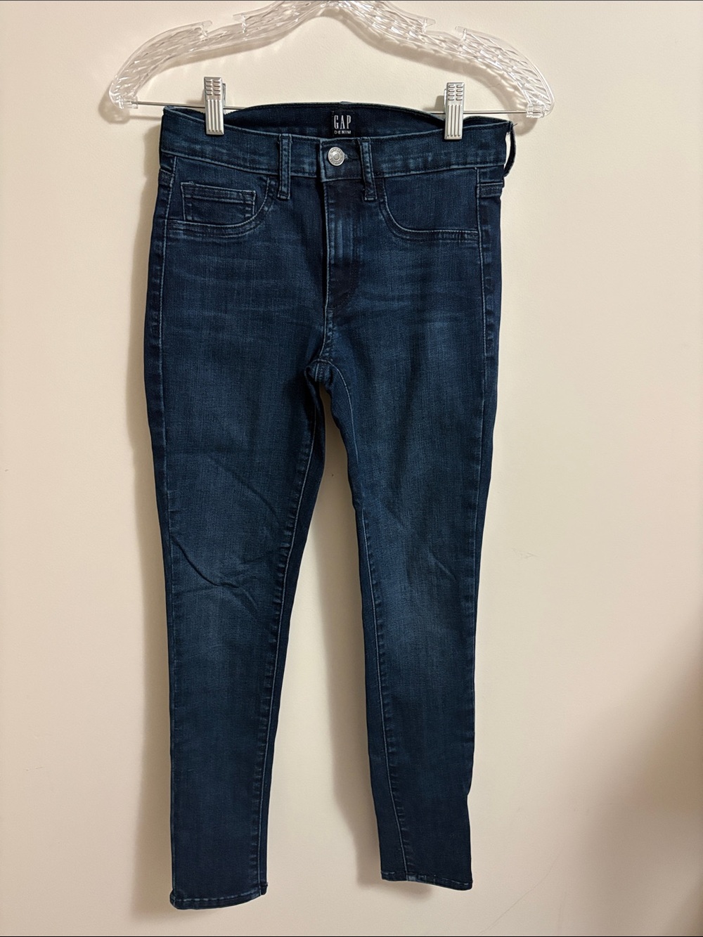 GAP Dark Indigo Stretch Skinny Jeggings